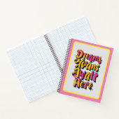 「夢へようこそ」 ノートブック (内部)