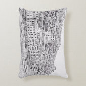 夢みるようでロマンチックなPortofinoのイタリアの枕 アクセントクッション (正面(垂直))