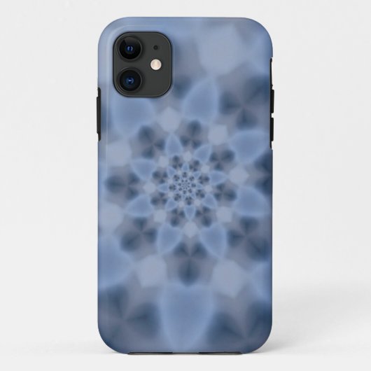 夢みるようで青い万華鏡のように千変万化するパターンのiPhone 5の箱 Case-Mate iPhoneケース (裏面)