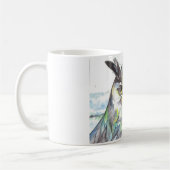 夢みるようなフクロウのコーヒー・マグ コーヒーマグカップ (左)