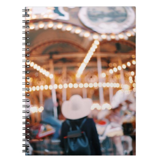 夢みるようなブルックリンNYCの写真のノート(80ページB&W) ノートブック (正面)