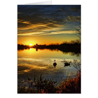 夢みるような日没