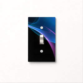 夢みるような紫色および青のテクノの広がり