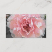 夢みるような開花 名刺 (裏面)