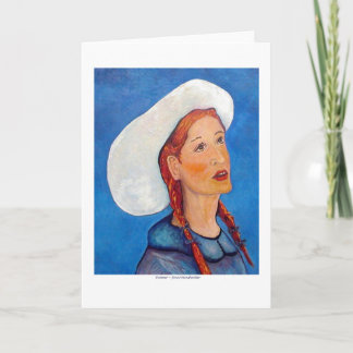 夢みる人の挨拶状 カード