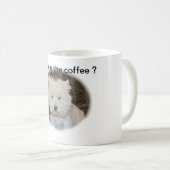 夢みる人厄介なwestie コーヒーマグカップ (正面右)