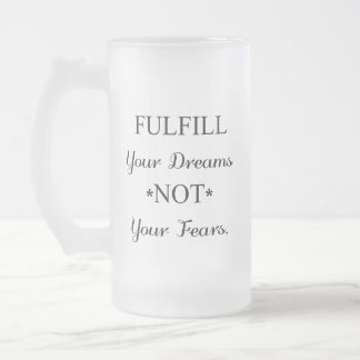 夢みる人 フロストグラスビールジョッキ