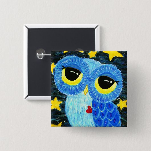 夢みる人 缶バッジ (正面&裏面)