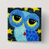 夢みる人 缶バッジ (正面)