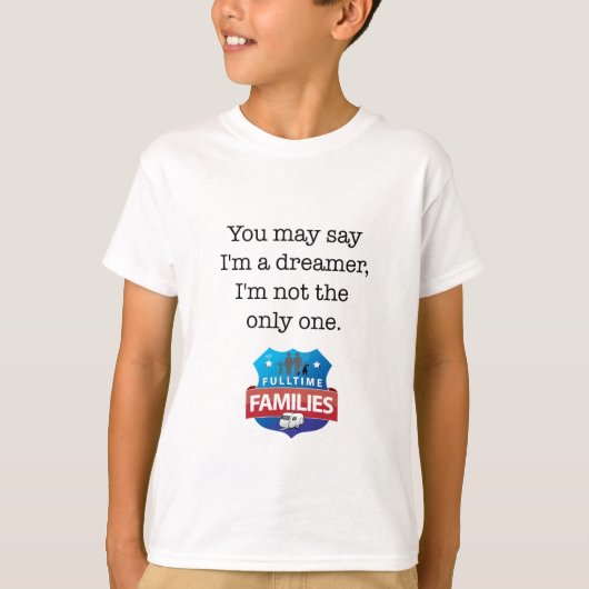 夢みる人 Tシャツ (正面)
