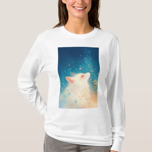 夢みる狐の霊 Tシャツ (正面)