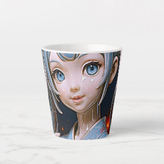 夢みる陶器のアニメ少女 カフェラテマグ