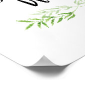 夢もしを見てもいい |トレンディー植物学引用文 ポスター (角)