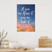 「夢もしを見てもいい」ポスター ポスター (キッチン)