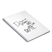 夢もしを見てもできる引用文 ノートブック (右側)