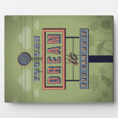 夢もしを見てもできる フォトプラーク (正面)