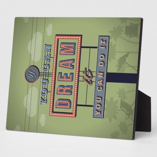 夢もしを見てもできる フォトプラーク (側面)