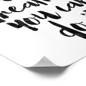 夢もしを見てもできる ポスター (角)