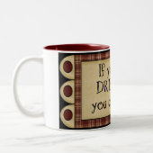 夢もしを見ることができる：コーヒーマグ ツートーンマグカップ (左)