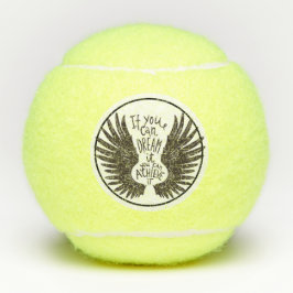 夢もしを見れば叶う テニスボール