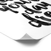 夢やめを見るな ポスター (角)