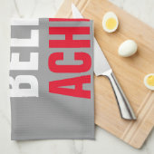 夢やる気を起こさせるを信じ見る感動的 キッチンタオル (四つ折り)