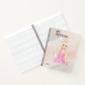 夢やクリエイティブを記録する魔法のノート ノートブック (内部)