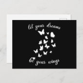 夢をあなたの翼にする ポストカード (正面/裏面)