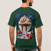 夢をすくい取る Tシャツ (裏面)