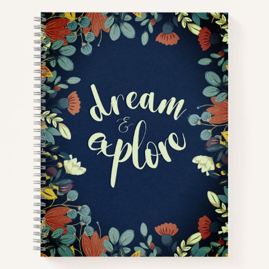 夢をエレガント見て探索する ノートブック (正面)