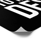 夢をダウングレードしない – ジム、ハッスル、成功 ポスター (角)