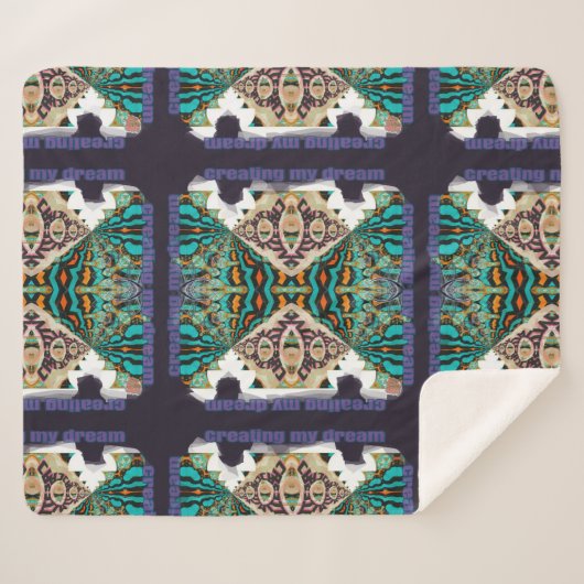 夢を作成する シェルパブランケット (正面(横))