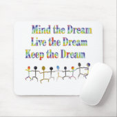 夢を保って下さい マウスパッド (マウス)