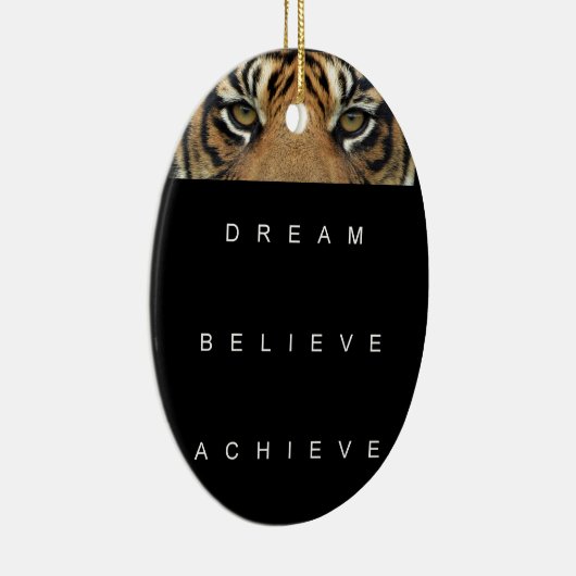 夢を信じ見るやる気を起こさせる引用文 セラミックオーナメント (右)