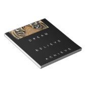 夢を信じ見るやる気を起こさせる引用文 ノートパッド (アングル)