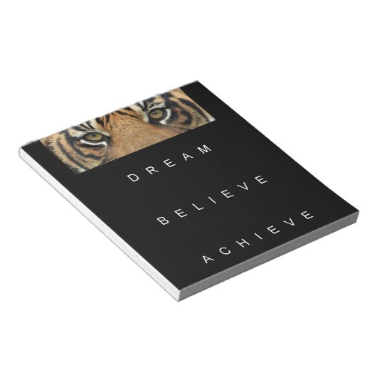 夢を信じ見るやる気を起こさせる引用文 ノートパッド (アングル)