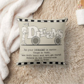 夢を動かす クッション (ブランケット)