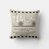 夢を動かす クッション (正面)