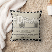 夢を動かす クッション (ブランケット)