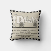 夢を動かす クッション (正面)