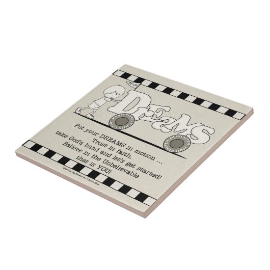 夢を動かす タイル (側面)