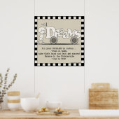 夢を動かす ポスター (キッチン)