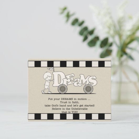 夢を動かす ポストカード (スタンド正面)