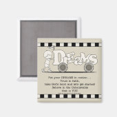 夢を動かす マグネット (正面/裏面)