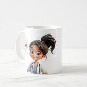 夢を叶えよう！ コーヒーマグカップ (正面左)