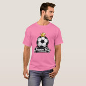 夢を叶えるサッカーボールスターTシャツ Tシャツ (正面フル)