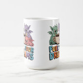 夢を叶えるドラゴン コーヒーマグカップ (中央)