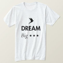 夢を叶えるモチベーションフレーズTシャツ | やる気を起こす