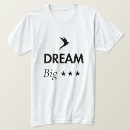 夢を叶えるモチベーションフレーズTシャツ | やる気を起こす Tシャツ