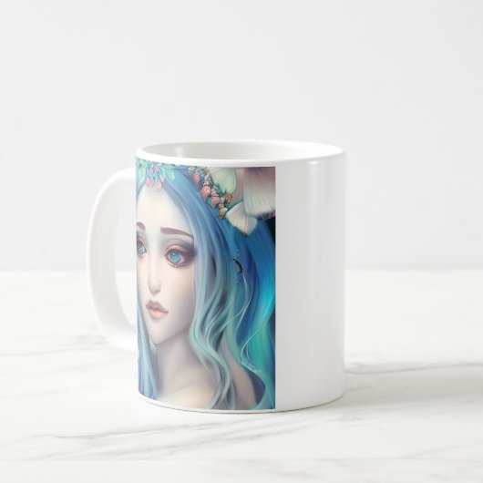 夢を叶える翼の引用文 コーヒーマグカップ (正面左)